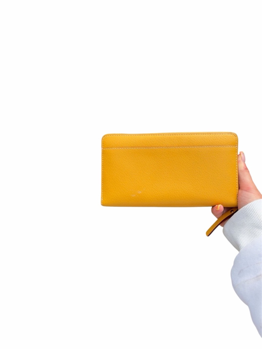 Mustard yellow Kate Spade wallet - Picture 5 of 8